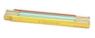 FAREBNÝ DREVENÝ METER 2 metre PRO-TECHNIK