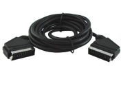 EURO SCART zástrčkový káblový TV dekodér 1,2m DVB-T 21pin (0744)