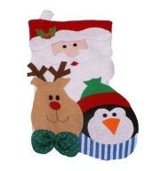 Darčeková ponožka SOCK Santa Claus Reindeer 35c