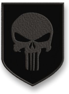 Náplasť Thermo PUNISHER Vyšívaná aplikácia