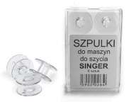 CIBINKY pre stroje SINGER, 6 kusov, na vypuklé nite