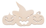 PLYWOOD PUMPKINS dekorácia TEKVICA decoupage HALLOWEEN