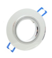 SVIETIDLO SKLENENÉ HALOGÉN SILVER GU10 LED