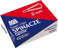 Sponka na papier trojhranné spinky 31 mm 100 ks
