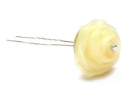DEKORATÍVNY BUN PIN, ruža