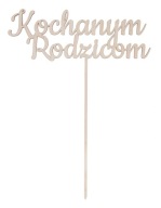 NÁVOD dekorácia MILÝM RODIČOM vďaka dekor