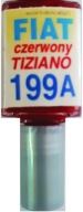 FIAT 199A ČERVENÝ NÁTER TIZIANO ŠKRABANKY