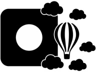 NÁLEPKA pod kontaktnú zásuvku SWITCH BALLOON do detskej izby