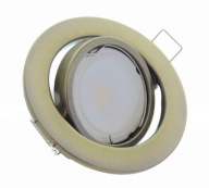 POHYBLIVÁ LAMPA MOSADZNÁ + GU10 LED 3W