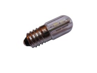 E10 6V DC tepelné LED žiarovka baterka s váhou rádia