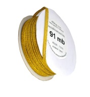 Trblietavá stuha 3mm 92m zlato strieborná