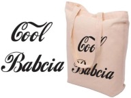 Bavlnená taška Cool Babička / mama / sestra...