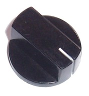 BAKELITOVÝ GOMBÍK pre 6mm os GBCP27, 4 kusy