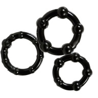 3 krúžky na penis v 3 rôznych veľkostiach
