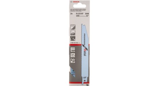 BOSCH S123XF priamočiary pílový kotúč typ S FOR METAL