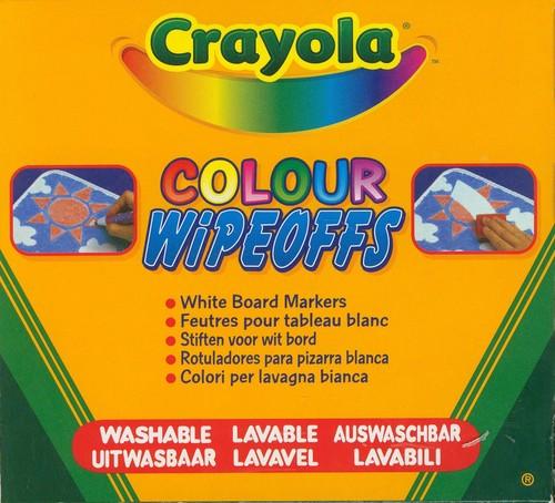 Fixky Crayola, fixky na tabuľu, 8 ks