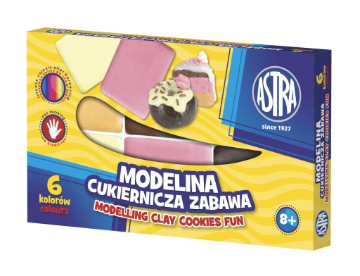 Cukrárska modelovacia hmota Fun 6 farieb Astra