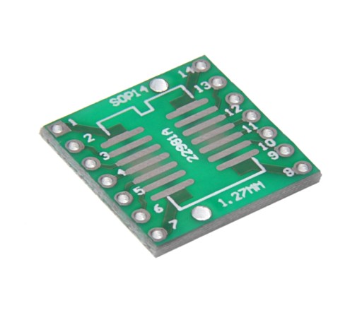 SOP14 Adaptér PCB SSOP14 na DIP14