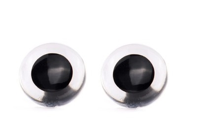 Bezpečnostné oká bezpečnostné upínacie oká pre maskotov 24mm priehľadné