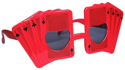 FUNNY PARTY GLASSES CARDS na narodeniny Silvestrovský karneval