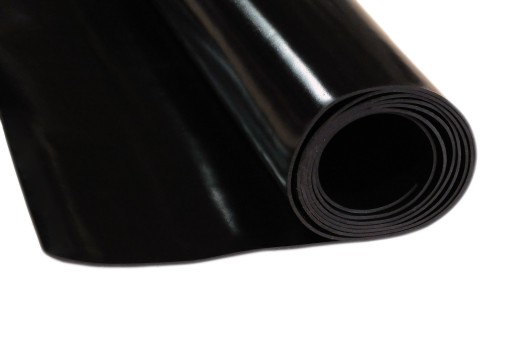 Bežná SBR guma 1 mm v kotúči, kotúčová doska, pásy 0,5 m