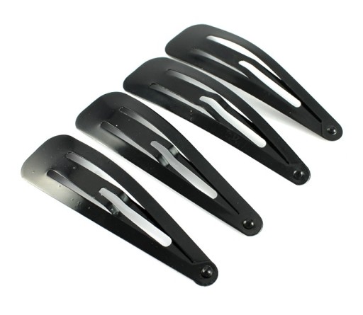 CLASSIC BLACK PIKI manžetové gombíky 7 CM - 4 KS