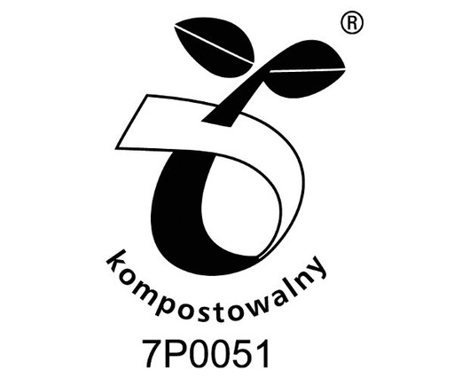 KOMPOSTOVATEĽNÉ, BIOLOGICKY ROZLOŽITEĽNÉ VRECKÁ NA ODPAD, 8L
