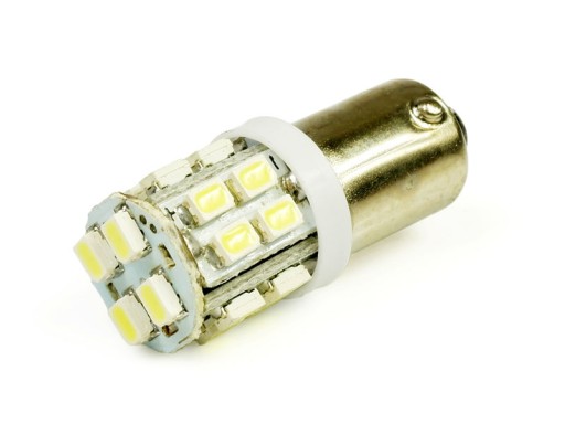 T4W 20 LED SMD 1206 žiarovka 24V parkovacia lampa BA9S