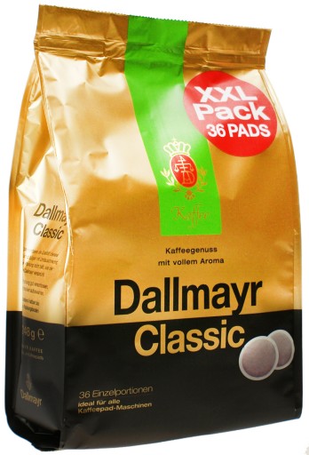 DALLMAYR CLASSIC COFFEE 36 podložiek PRE podložky SENSEO