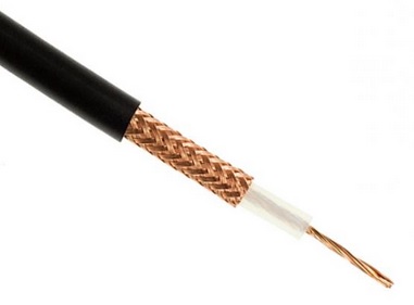 Kábel koaxiálny kábel EK H155 Cu+Cu 1m (1041)