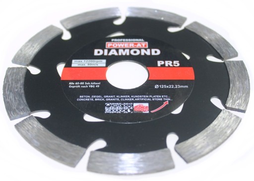 DIAMANTOVÝ KOTÚČ NA REZANIE BETÓNU 125 mm