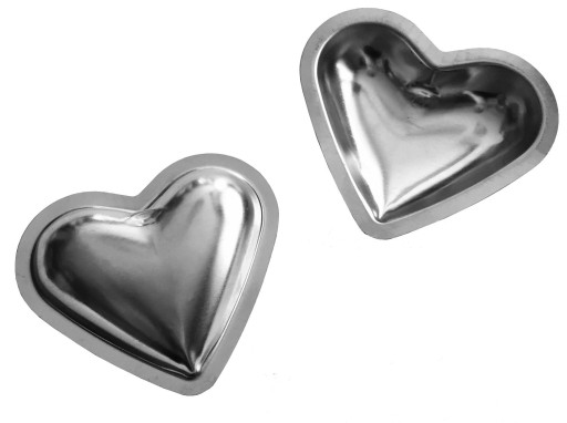 3D forma - SKLADACIE 3D SRDCE 7,0 cm (2 polovice)