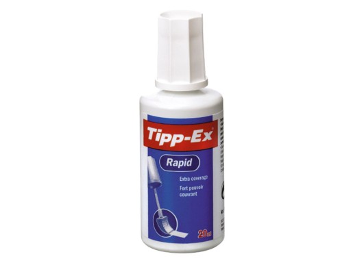 TEKUTÉ KOREKTORY S ŠPONGOU BIC RAPID 20ML TIPP-EX