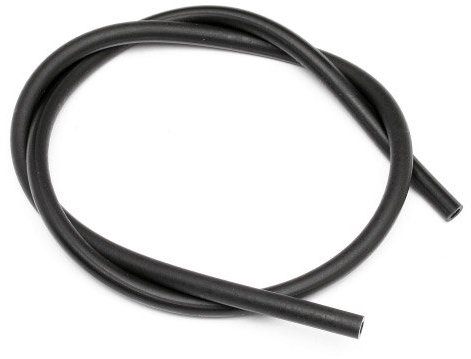 Palivové vedenie, palivová hadica 6 mm čierna 1 m