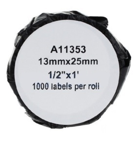 ŠTÍTKY 11353 TEPELNÉ PRE DYMO 25x13mm 1000 KS.