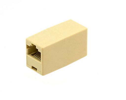 Modulárny adaptér valcového konektora RJ45 8p8c zástrčka