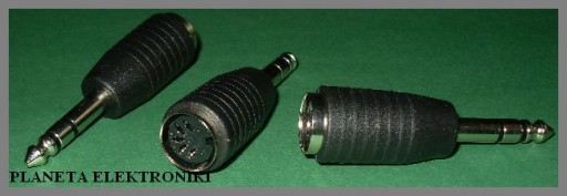 Adaptér GN DIN545 / TU jack 6,3 stupňov (0624)