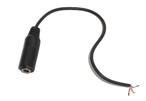 MALÝ JACK zásuvka 3,5 stereo KÁBEL 15cm 10ks(3997