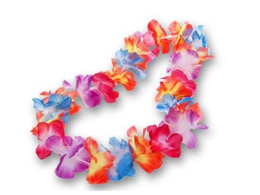 GIRLAND Havajský náhrdelník kvety ALOHA Bachelorette party