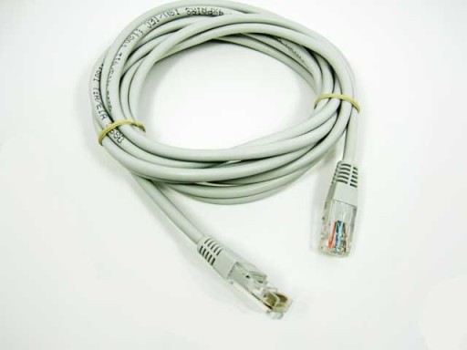 PatchCord UTP CAT 5e LAN LAN kábel 3m šedý