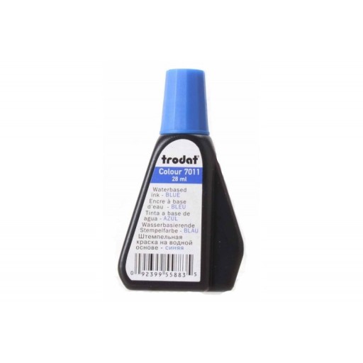 Razítko/pečiatkový atrament 28ml TRODAT 7011 modrý.