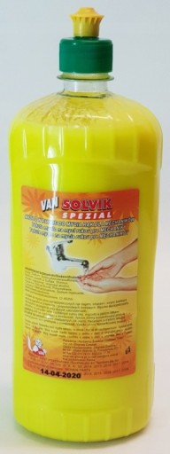 VAN SOLVIK SPEZIAL Poľské dobré citrónové mydlo pre mechanikov, 1l fľaša