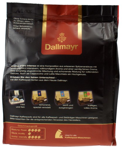 Káva pre Senseo Dallmayr Crema Intensa 28 podložiek