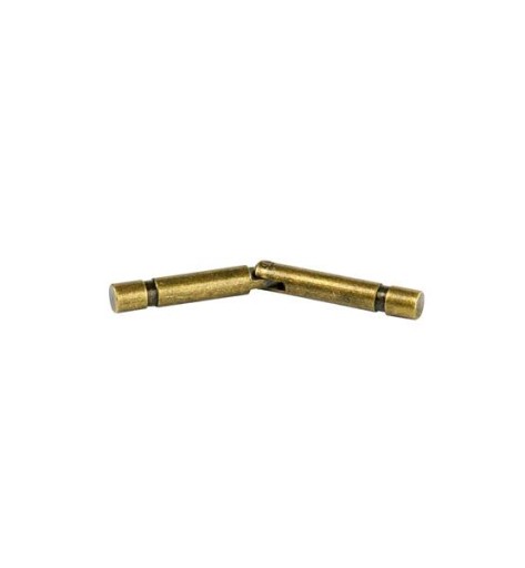 Valcový bronzový boxový pánt 3,5x38mm