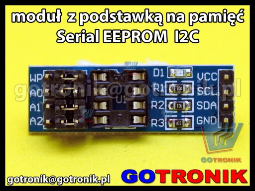 Pamäťový modul 24Cxxxx I2C Serial Eeprom _LCT-008