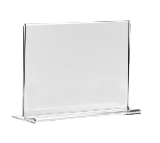 OBOJSTRANNÝ STOJAN NA MENU A6 LEVEL PLEXI LEVEL