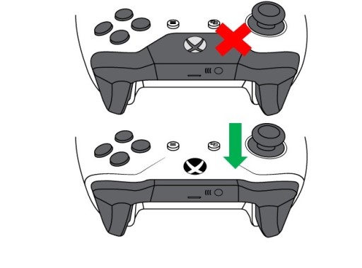 Tlačidlá IRIS Mushroom pre Xbox model 1708 / Xbox One S X, strieborný kov