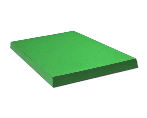 A4 farebný kopírovací papier, tmavozelený, 100 listov.