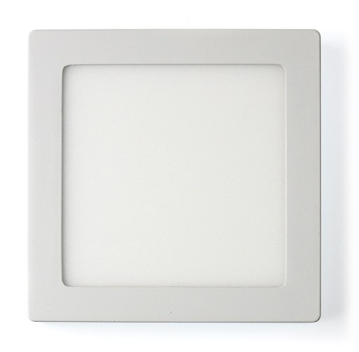 POVRCHOVÝ ŠTVORCOVÝ LED PANEL 12W TEPLÁ BIELA 3000K