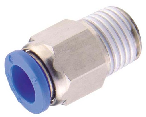 Pneumatická rýchlospojka m12x1,5 - zástrčka 6mm